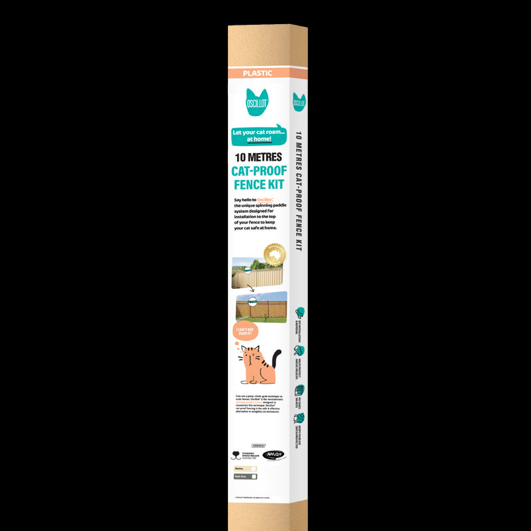 10 Metre Cat Proof Fence Kit Plastic