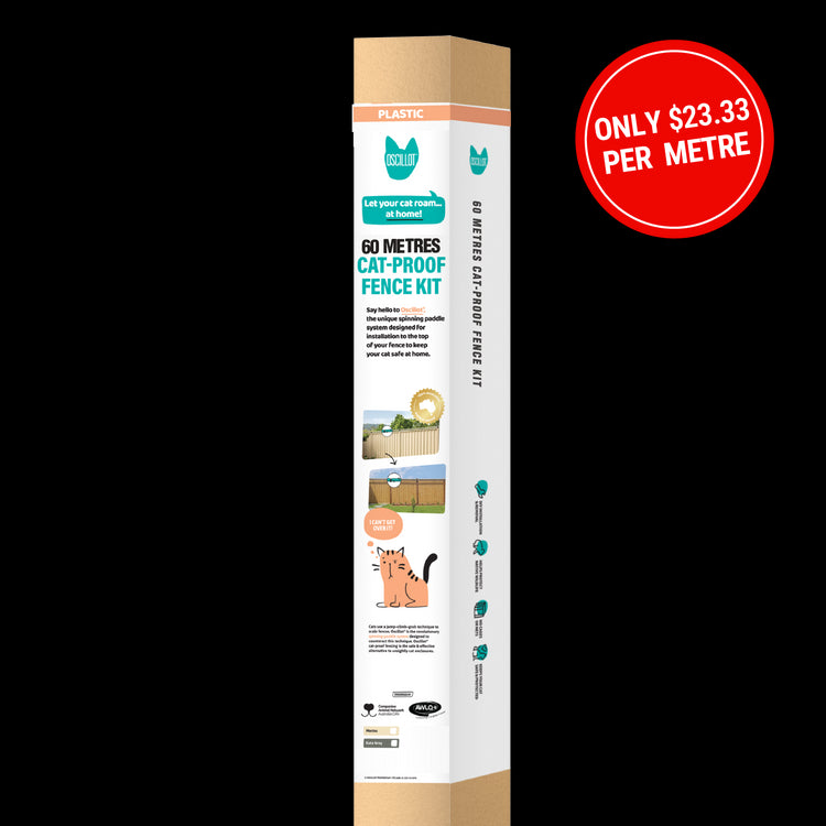 Oscillot 60cm Cat-Proof Fence Kit Installation