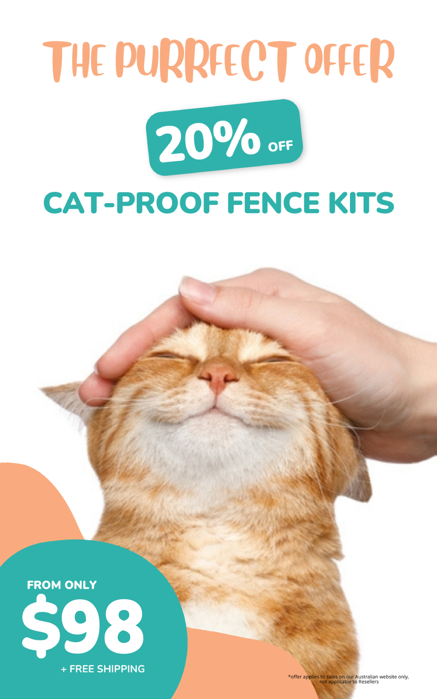 cat proof fence kits on sale - 20% percent off by Oscillot
