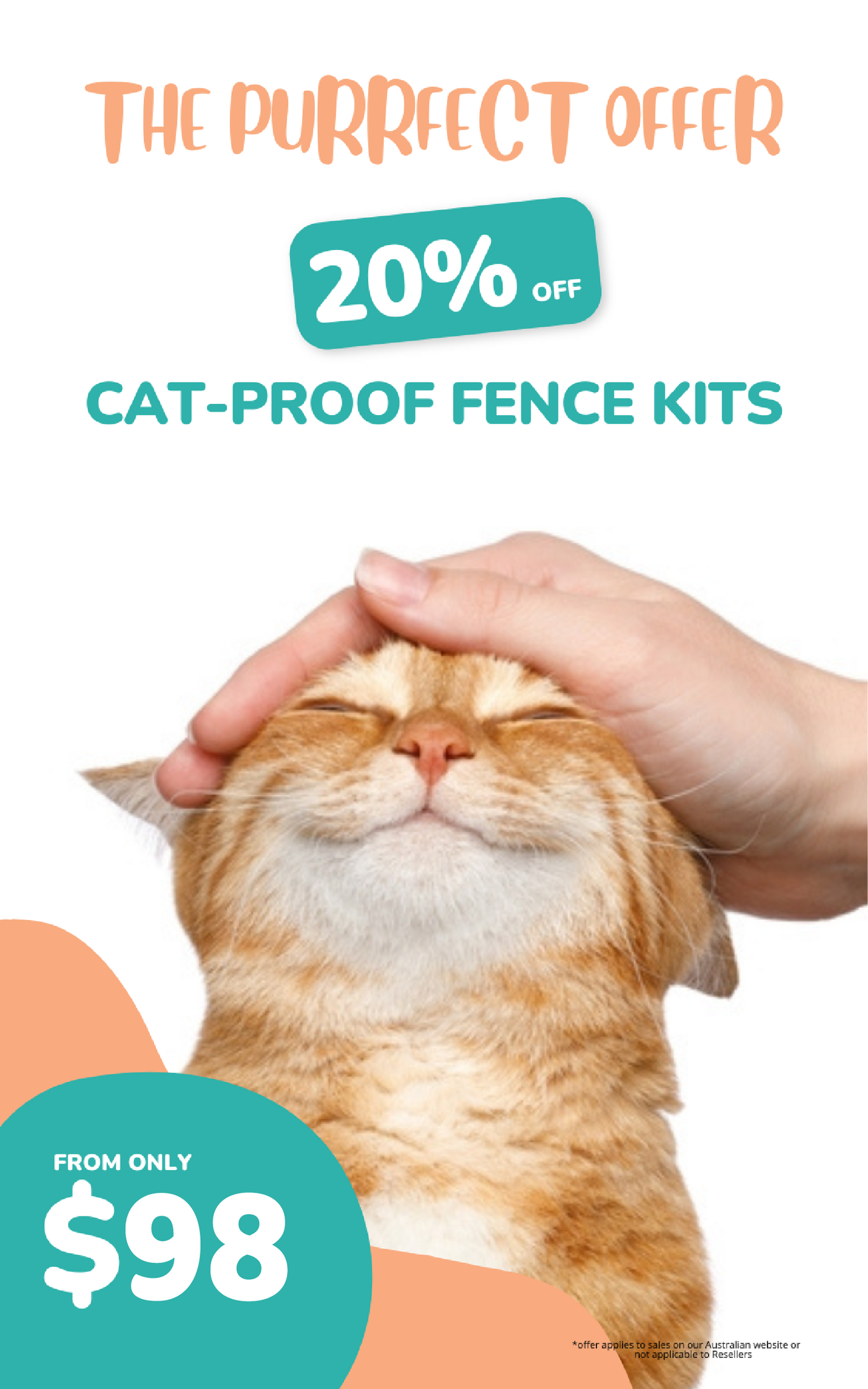 cat proof fence kits by oscillot on sale by 20%