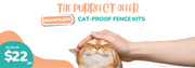 Complete cat fence system collection