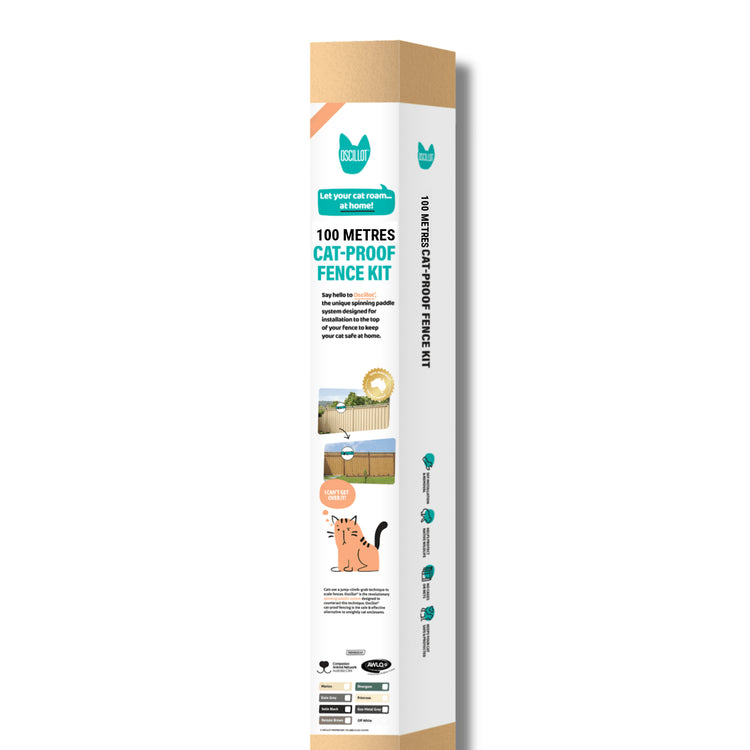100 Metre DIY Cat Proof Fence Kit