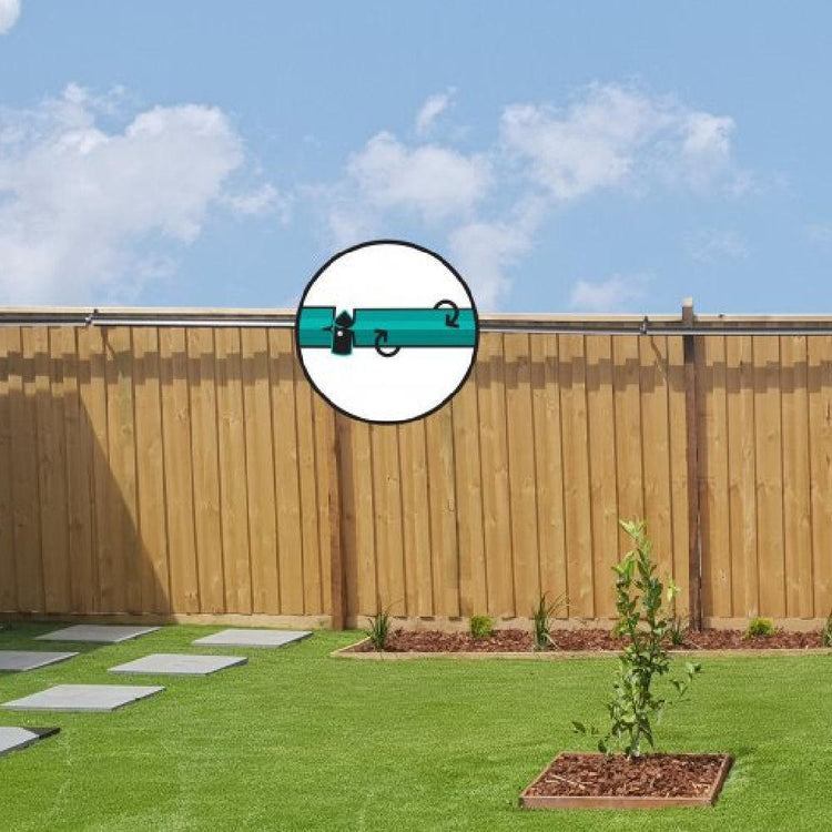 120m Oscillot kit components for pet-safe garden zone